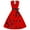 Red, variant on LEAVINGSUO Sleeveless Dresses for Women Plus Size Women Vintage Retro V-Neck Sleeveless Print Evening Party Prom Dress