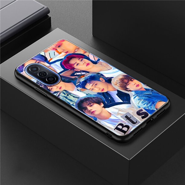 Hombres Equipo BTS Huawei NOVA 2 PLUS 2S 3 3i Silicona A Prueba De Golpes TPU Lado Recto Líquido Funda Para Teléfono