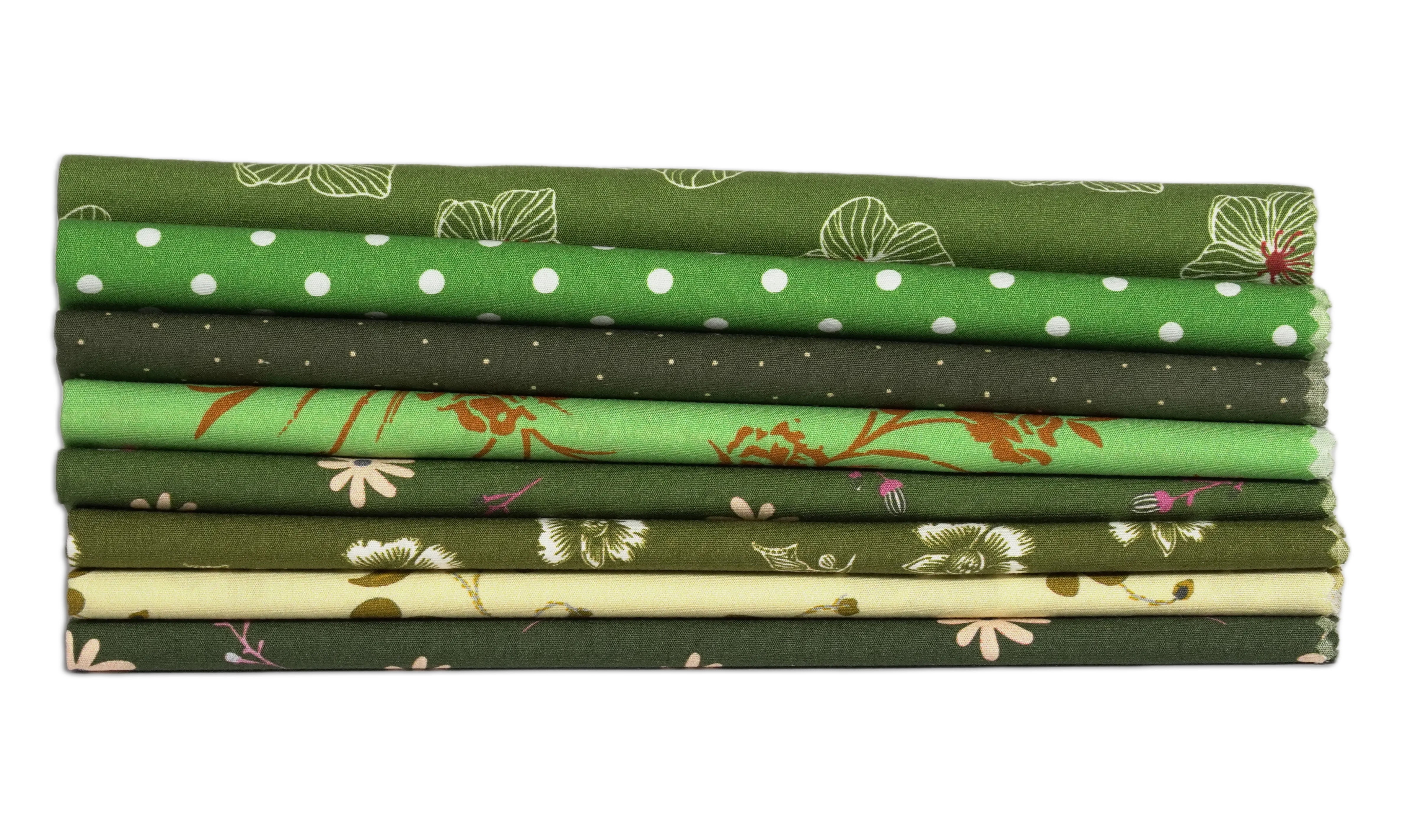 Soimoi 8 Pc Fat Quarter Bundle- Florals Print 18"x 22" DIY Patchwork- 100% Cotton Pre-Cut Quilting Fabric Multicolor