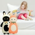 thumbnail image 4 of Surakey 23 inchs Large Rabbit Holiday Plush Rabbit Girls Gifts Stuffed Animal Toy Green, 4 of 10