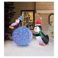 thumbnail image 2 of Occasions Christmas 6 Foot Inflatable Penguins with Swirling Lights(28840), 2 of 3