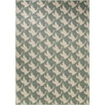 thumbnail image 2 of Unique Loom Outdoor Coastal Collection Area Rug - Seabreeze (10'  x 14' 1" Rectangle Stone Blue/Ivory), 2 of 9