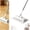 43.31inch, variant on Hands-Free Multi-Purpose Flat Mop, Rotating Head One-Touch Buckle Design, Dry Wet Use Zero Touch Mini Mop, with Locking Head and Reusable Cloths, for Floor Wall Bathroom Toilet