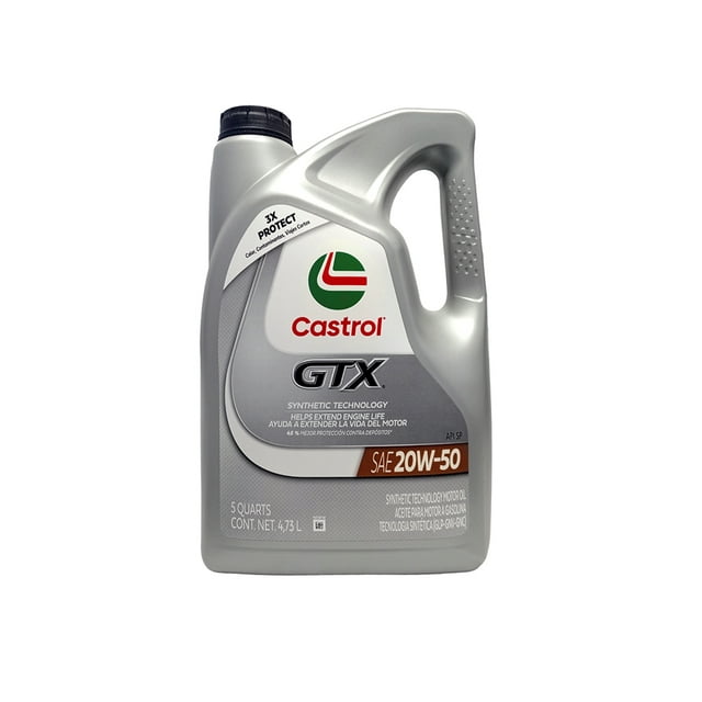 Aceite Sintético 20W50 API SP 4.73 L Castrol GTX