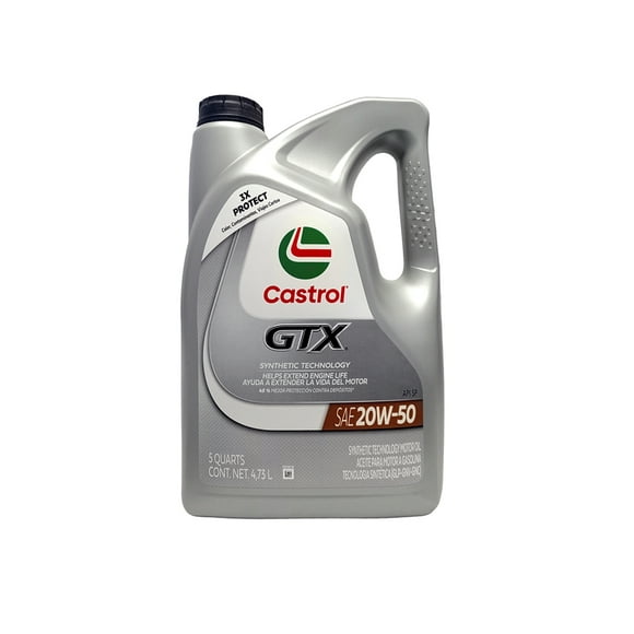 Aceite Sintético 20W50 API SP 4.73 L Castrol GTX