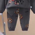 thumbnail image 7 of Kaprioy Baby Toddler Boy Clothes Fall Winter Outfit Long Sleeve Sweatshirts Pants Set 6 9 12 18 24 Months 3T 4T 5T Boy Clothes Boys Clothes Boys Outfits, 7 of 7