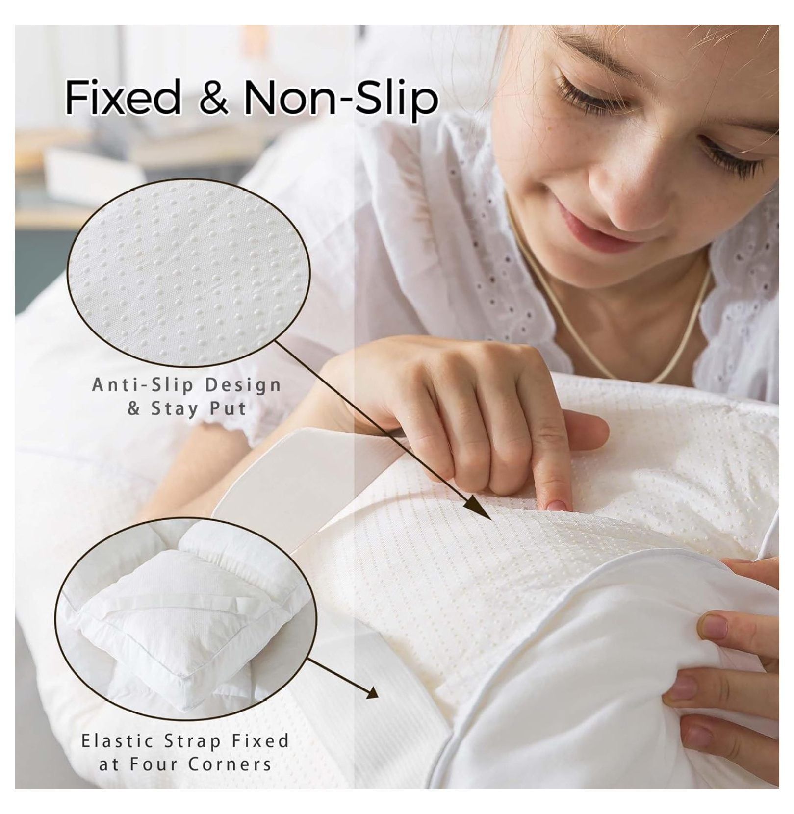 ZZYY 5 Inch Memory Foam Mattress Topper Size, 100% Cotton Cover Breathable Fluffy Shredded Memory Foam Filled Pillow Top, Anti-Slip Bottom, 4 Anchor Elastic Bands, 75x39x5 Inch - Walmart.com ZZYY 5 Inch Memory Foam Mattress Topper Size, 100% Cotton Cover Breathable Fluffy Shredded Memory Foam Filled Pillow Top, Anti-Slip Bottom, 4 Anchor Elastic Bands, 75x39x5 Inch - Walmart.com