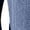 Blue, variant on Women's Plus Denim Shirt 3/4 Sleeve Collared Washed Chambray Look Henley Pullover with Button Placket Curved Hem Loose Fit Lightweight Casual Business Work Style for Summer Fall Blue 3XL