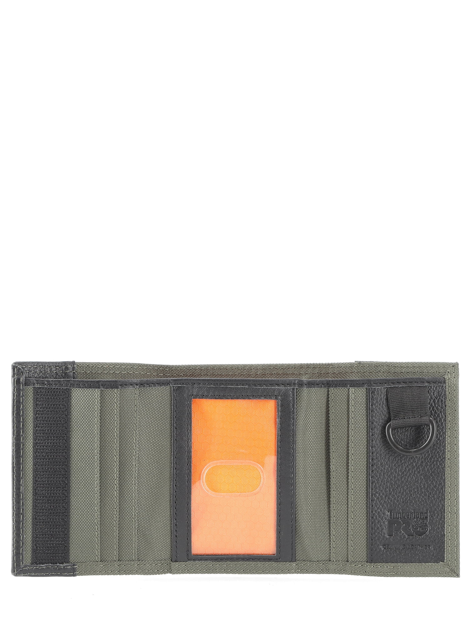 Timberland Pro Canvas Trifold RFID Wallet Giftset with Carabiner
