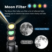 BEBANG Telescope for Adults Astronomy, 70mm Aperture 400mm AZ Mount Refractor Telescope for Kids Adults Beginners