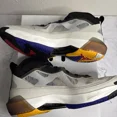 thumbnail image 1 of Ni - ke Air Jordan 37 Light Bone Fire Red Black XXXVII Carbon Fiber Plate B-Ball Shoes, 1 of 5