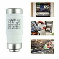 thumbnail image 2 of 10 PCS R026 RO26 D02 400V-50KA Spiral Type Fuses for gG Diazed Fuse Inserts 35A, 2 of 8