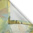 thumbnail image 3 of Ambesonne Abstract Expressionist Kitchen Curtains, Pastel Marks, 55"x30", Salmon Avocado Green Blue, 3 of 3