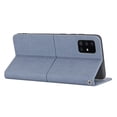 thumbnail image 5 of for Samsung Galaxy A51 4G Wallet Case, Woven Texture Leather Detachable Wrist Strap Flip Folio Case with Card Slots Stand Magnetic Closure Cover for Samsung Galaxy A51 4G 6.5 Inch,Grey, 5 of 10