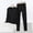 Solid, variant on Womens Pajama Sets Oversized Solid Color Lightweight Sleepwear with Pants Summer Crew Neck Long Sleeve Pajamas Summer Pajamas
