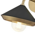 thumbnail image 5 of Mitzi Marnie H139101-AGB/WH Aged Brass 8" Wall Lamp Sconce, 1-Light, 5 of 10