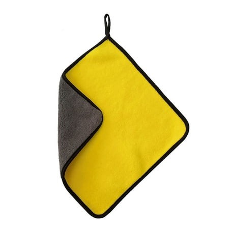 Carevas 1pcs Car Wash Towel Super Absorbent Thick Microfiber Car Cleaning Cloth Detailing Towel 1pcs