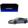 thumbnail image 1 of 2022 GT-R (R35) Nismo Édition Spéciale RHD (Direction Droite) Nismo Furtif Gris avec Capot en Carbone et Toit 1/18 Modèle de Voiture par Autoart, 1 of 1