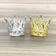 thumbnail image 6 of Nrmvnmi Gold Crown Cake Topper, Crowns for Flower Bouquets, Mini Crown for Flower Bouquet Accessories Birthday Crowns Cupcake Toppers for Girl Lady Bridal Wedding Birthday Party Cake Decor, 6 of 7