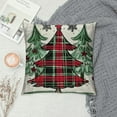 thumbnail image 2 of PHYHOO  Christmas Pillow Covers Christmas Tree Truck Black and red Plaid Decorative Throw Pillow Covers Winter Farmhouse Decoration for Home Couch White, 2 of 5