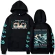 thumbnail image 1 of Sudadera con capucha de talla grande de Demon Slayer para mujer, sudadera con estampado de Kamado Nezuko, estilo Harajuku, informal, para niña y niño, 1 of 6