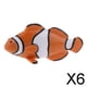 thumbnail image 1 of Paquete de 2-6 figuras de animales de simulación, juguetes, estatuilla, decoración del hogar, L 6 piezas, 1 of 8