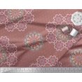 thumbnail image 3 of Soimoi Polyester Crepe Fabric Mandala Decorative Printed Fabric 1 Yard 42 Inch Wide, 3 of 3