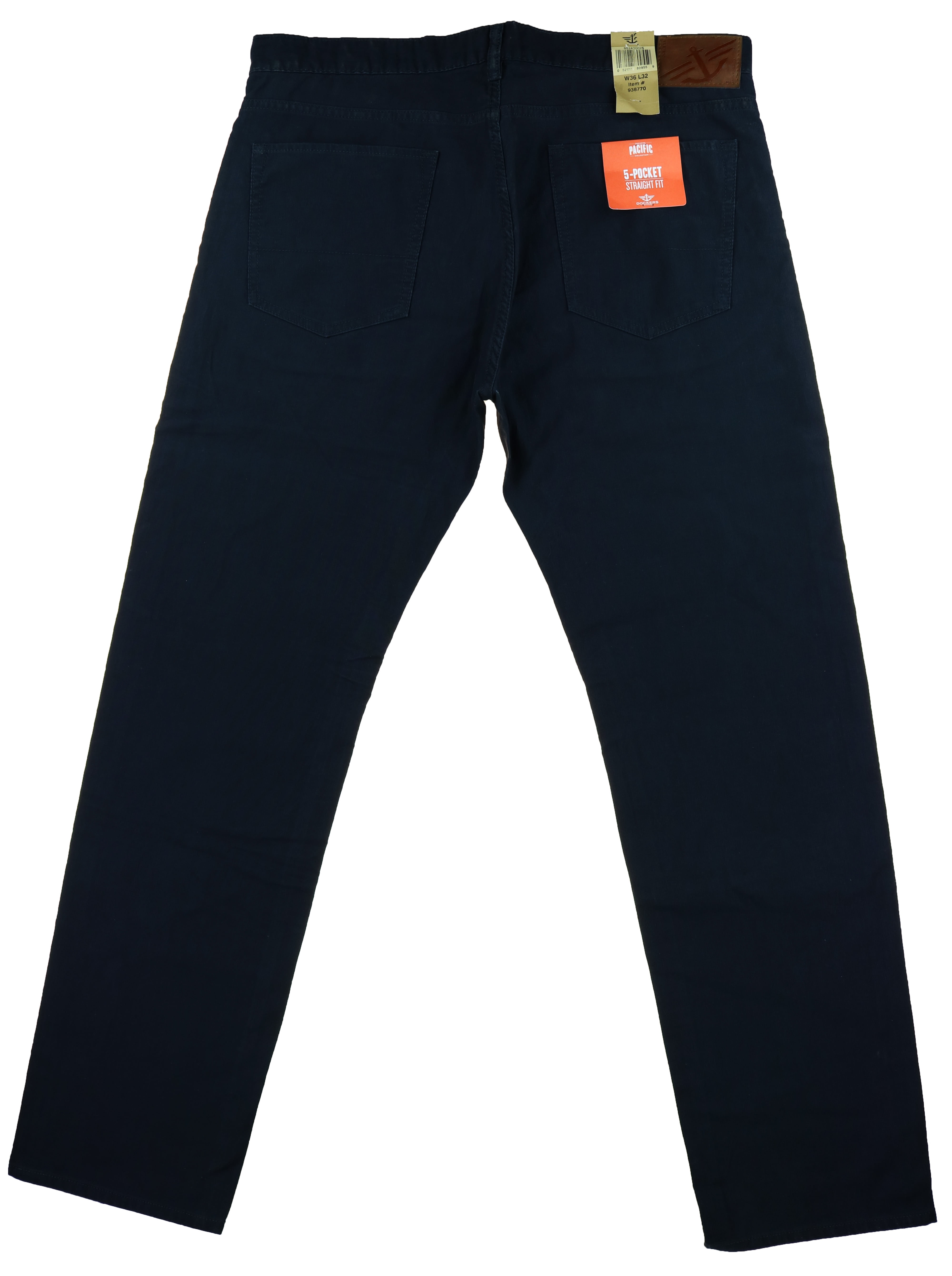 sturen argument ruw Dockers Pacific Collection Mens 5-Pocket Straight Fit Pants (Navy, 32X34) -  Walmart.com