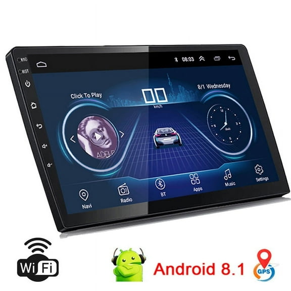 PolarLander Car Stereo Auto Car Radio Two Single Din 10" inch MP5 Player for Android 8 Multi-media WIFI GPS Navi Mirrorlink Car Audio Bluetooth