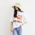 thumbnail image 5 of Women Floppy Beach Hat Summer Bucket Hat Pocketable Sun Hats Wide Brim Straw Hat, 5 of 8