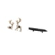 thumbnail image 5 of Elegantes figuras de reno con bandeja de madera rústica para decoración de sala de estar y oficina, y cuenco multiusos para servir en bodas o de, 5 of 8