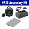 Canon VIXIA HR10 Camcorder Accessory Kit includes: SDBP208 Battery, SDC-27 Case