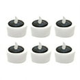thumbnail image 1 of Candle Light 6Pcs/Set LED Romantic Heart Shape Candle Light Cute Festive Touch Plastic Tea Lamp for Home, 1 of 6
