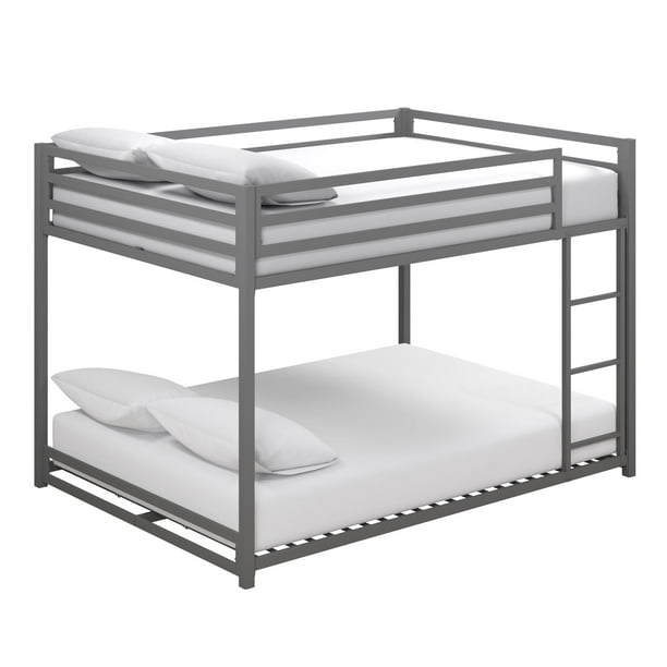 Mainstays Premium Twin Over Full Bunk Bed Multiple Colors Walmart Com In 2020 Metal Bunk Beds Bunk Beds Full Bunk Beds