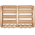 thumbnail image 3 of Multi-rodillo de acupresión para aliviar el dolor de pies - Rodillo doble de madera para pies - Alivia la fascitis plantar, el dolor de talón y arco - Promueve el alivio del estrés y el músculo R-- Bolígrafo Bolígrafo Bolígrafo de papelería, 3 of 5