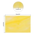 thumbnail image 2 of Stained Glass Sheet Mosaic Tile 5.9 Inch x 3.9 Inch Light yellow, Stained Glass Sheets for Crafts Project, 2 of 5