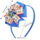 thumbnail image 4 of 3 piezas de diademas para niños para la vuelta al cole, horquillas de doble capa con lazo, accesorios para el pelo con forma de lápiz para la ceremonia de apertura, correa estampada, 4 of 5