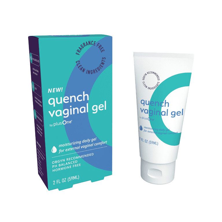 plusOne Moisturizing Vaginal Gel, 2.0 fl oz, great for dryness