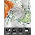 thumbnail image 7 of Fall Pumpkin Cloth Napkins Set of 8 Reusable Dinner Napkins, Orange Green White Thanksgiving Leaf Plaid Cocktail Napkin Washable Table Napkins for Wedding/Holiday Party/Baby Shower 20"x20", 7 of 7