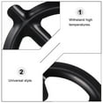 thumbnail image 3 of 5 Pcs Practical Iron Gas Stove Racks Gas Stove Brackets Fire Stove Racks (Black), 3 of 9