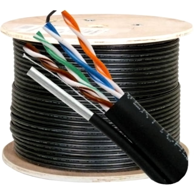 Cable Ethernet, cable vertical Cat5e, 350 Mhz, UTP, 1000 pies