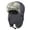 Gray, variant on Gustave Men Women Winter Trapper Hat,Russian Windproof Ski Hat Faux Fur Lined Trapper Hat with Earflaps and Mask Warm Hunting Hats "Black"