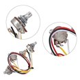 thumbnail image 2 of Arnés de cableado precableado para bajo eléctrico, circuito de Cable, pieza de bajo para Jazz Bass Ndcxsfigh Para Estrenar, 2 of 3