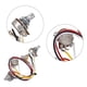 thumbnail image 2 of Arnés de cableado precableado para bajo eléctrico, circuito de Cable, pieza de bajo para Jazz Bass Sywqhk Para Estrenar, 2 of 3