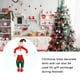 thumbnail image 5 of Muñeco colgante de árbol de Navidad Adorno adorable de dibujos animados para decoración del hogar de Navidad, Elf 1 juego Methold HA000717-02B, 5 of 7