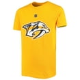 thumbnail image 2 of Youth Filip Forsberg Gold Nashville Predators Player Name & Number T-Shirt, 2 of 3