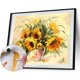 thumbnail image 5 of Kits de pintura al óleo por números Girasol DIY Dibujo Wall Art Pictures (FL12) Likrtyny Oficina Multiescena Multifunción, 5 of 8
