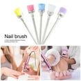 thumbnail image 2 of Cleaning Brush Soft Bristles Nylon Wool Portable Nail Drill Bit Dust Removing Brush Home Use, 2 of 10