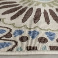 thumbnail image 5 of SAFAVIEH Veranda Petra Geometric Indoor/Outdoor Area Rug, 6'7" x 9'6", Cream/Green, 5 of 9
