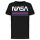 thumbnail image 1 of Playera NASA Para Hombre - Texto NASA y Franjas Nasa T-shirt, 1 of 4